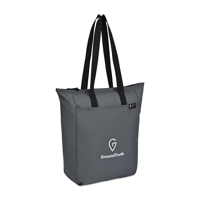 Renew rPET Zippered Tote - Thumbnail 4