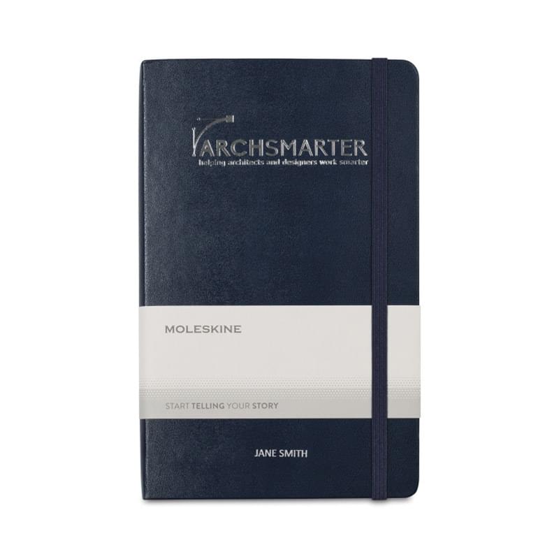 Moleskine&reg; Hard Cover Large Double Layout Notebook
