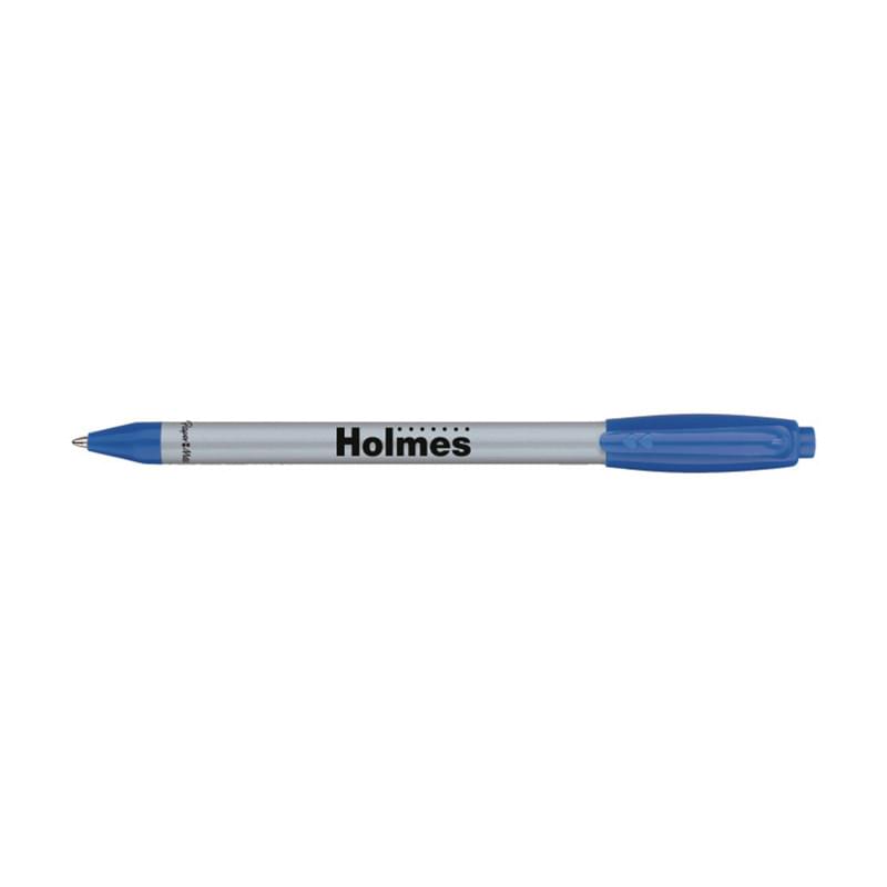 Paper Mate® Sport RT Silver Barrel - Blue Ink