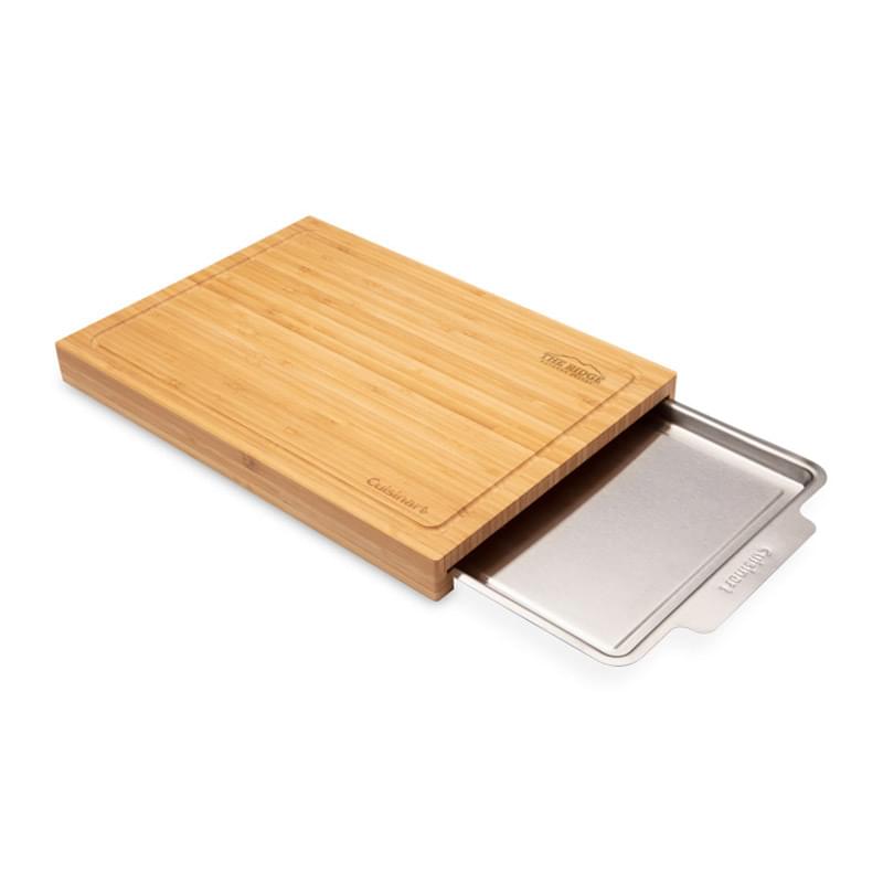 Cuisinart Bamboo Cutting Board With Hidden Tray