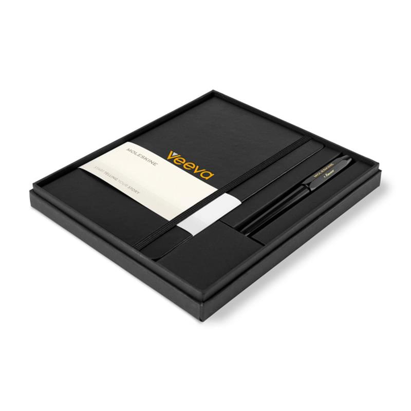 Moleskine® Large Notebook and Kaweco Pen Gift Set