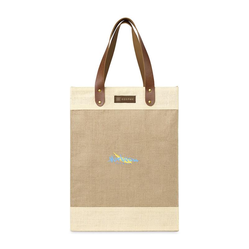 KEEPME® Jute Tall Tote