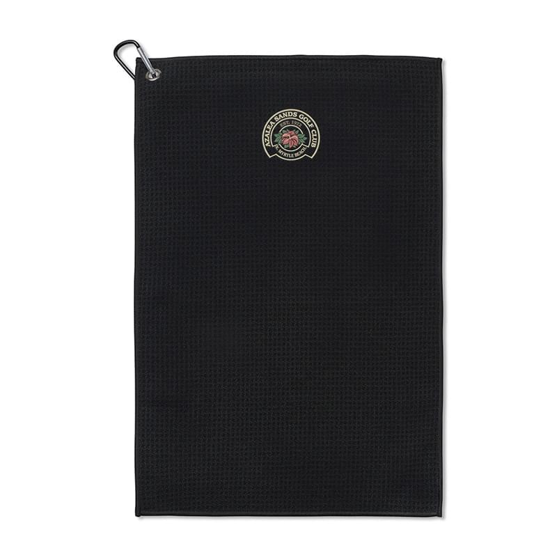 Golf Links Waffle Weave Towel