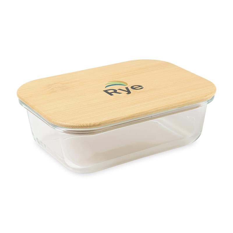 2 Cup Bamboo Storage Container