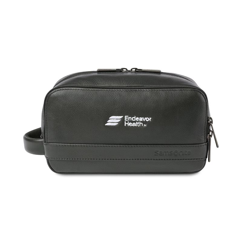 Samsonite Leather Toiletry Bag