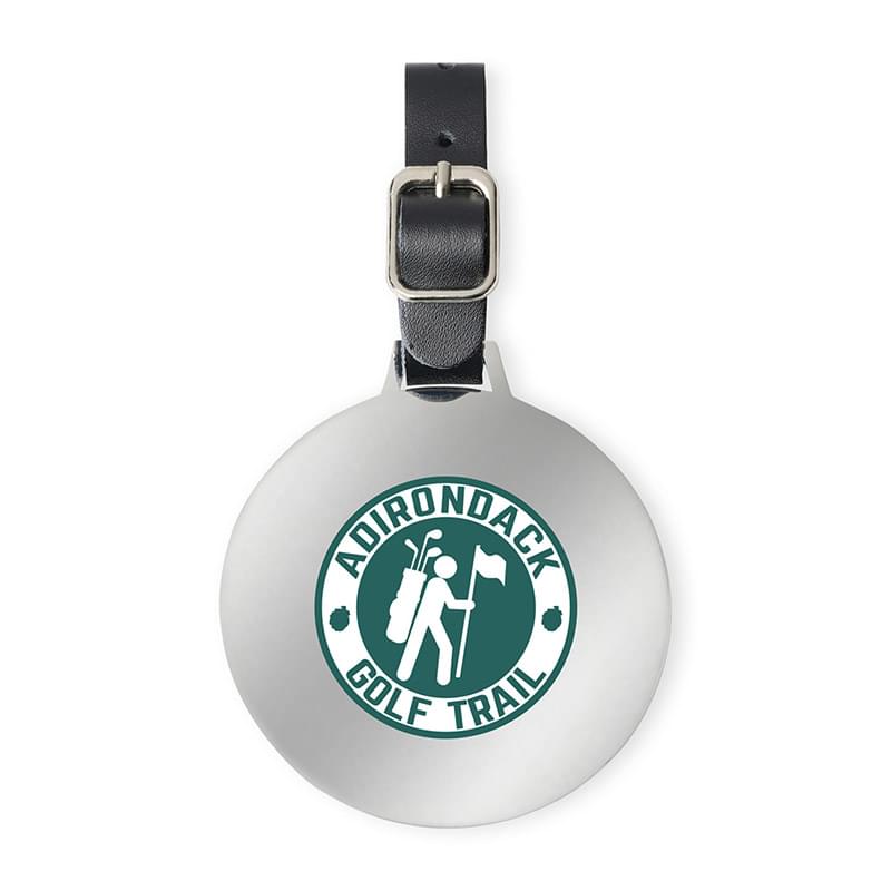 Ahead Large Round Golf Bag Tag