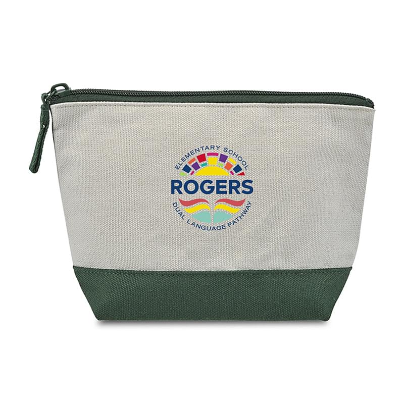 Canvas Zippered Pouch