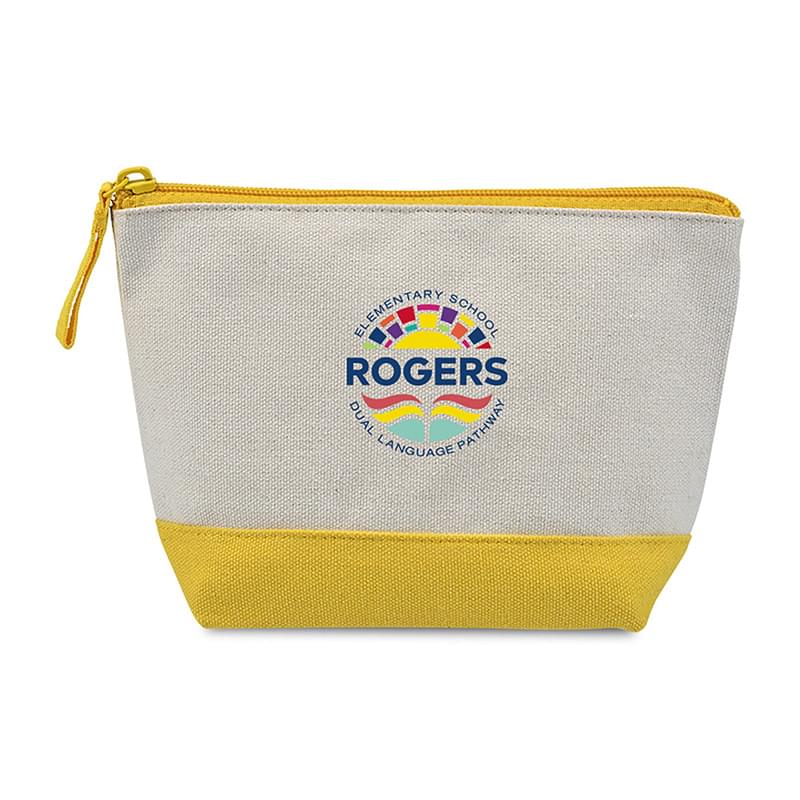Canvas Zippered Pouch