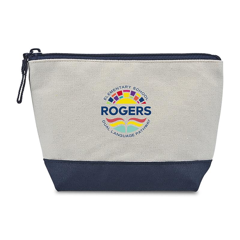 Canvas Zippered Pouch