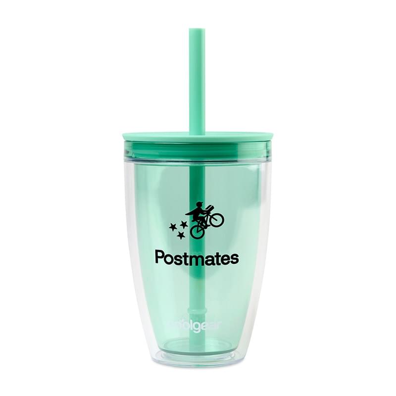 Cool Gear® Oasis Straw Bottle - 14 Oz.