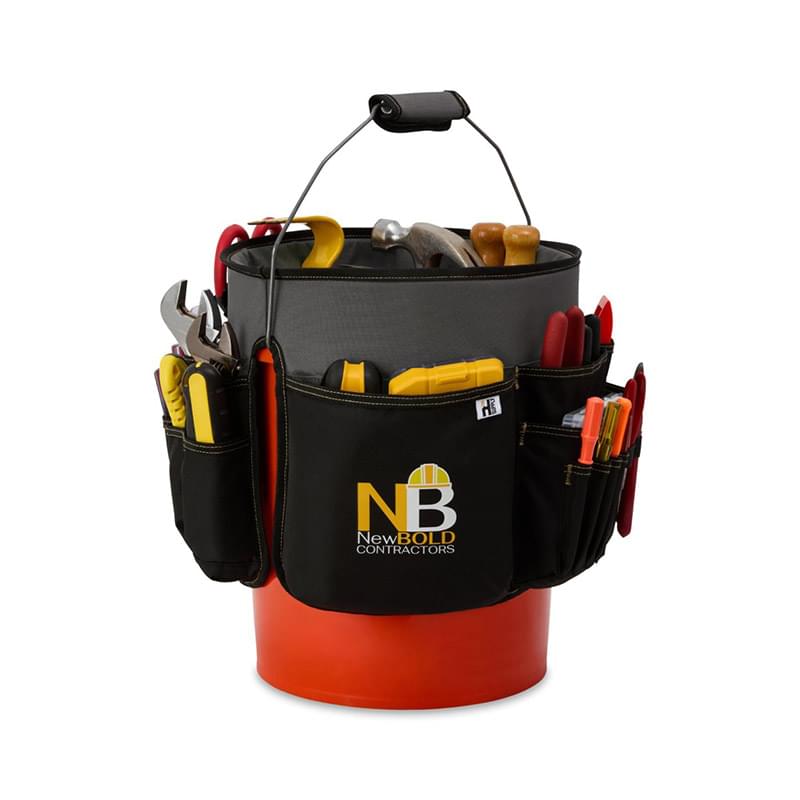 Heritage Supply Pro® Recycled rPET 18-inch 5-Gallon Bucket Tool Organizer