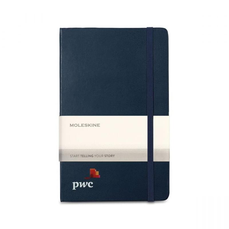 Moleskine&reg; Hard Cover Ruled Large Expanded Notebook