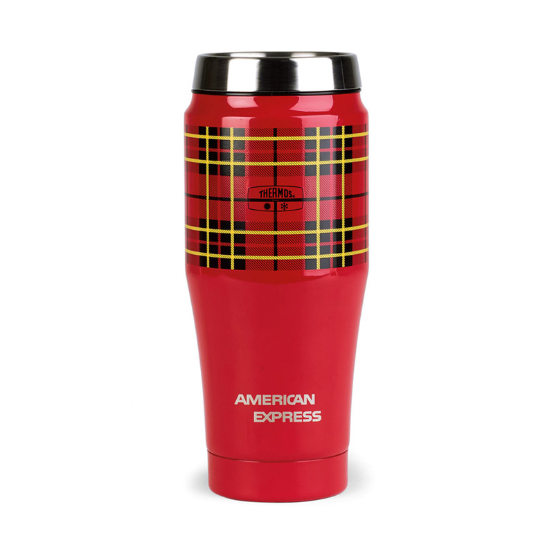 Thermos&reg; Heritage Plaid Travel Tumbler- 16 Oz.