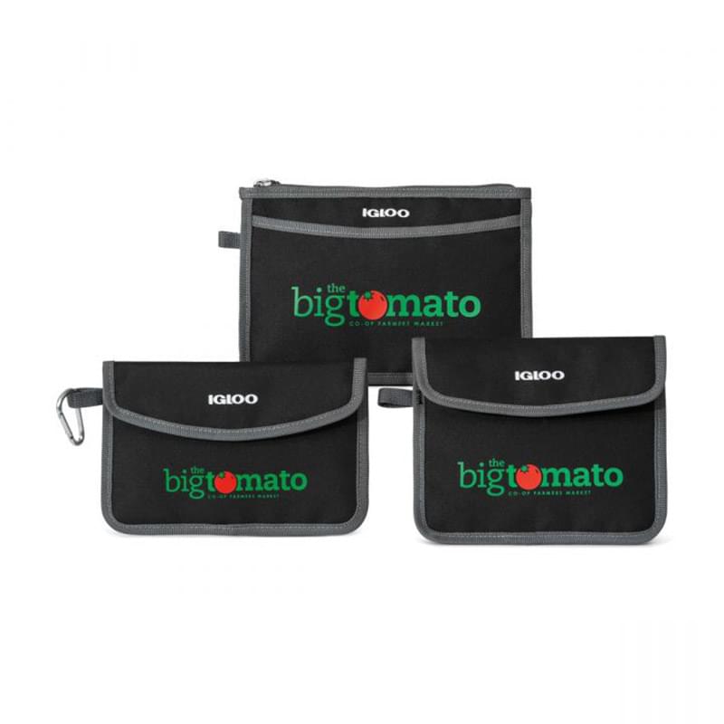 LAST CHANCE - Igloo&reg; Insulated 3 Piece Pouch Set