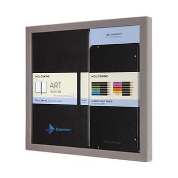 Moleskine&reg; Coloring Kit - Sketchbook and Watercolour Pencils