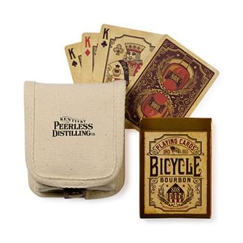 Bicycle&reg; Bourbon Connoisseur Playing Cards Gift Set