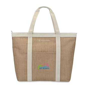 KEEPCOOL® Nairobi Jute Shopper Cooler