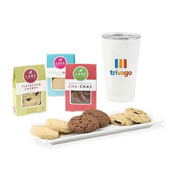 All Is Bright Lark Cookies & Tumbler Gift Box