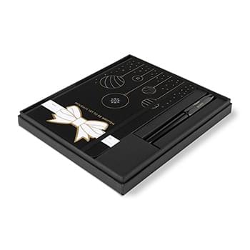 Moleskine® Hard Cover Holiday Notebook and Kaweco Pen Gift Set Gift Set