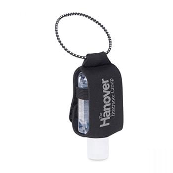 2 Oz. Hand Sanitizer with Portable Neoprene Holder